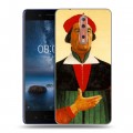 Дизайнерский пластиковый чехол для Nokia 8