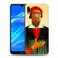 Дизайнерский пластиковый чехол для Huawei Y6 (2019)