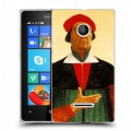 Дизайнерский пластиковый чехол для Microsoft Lumia 435