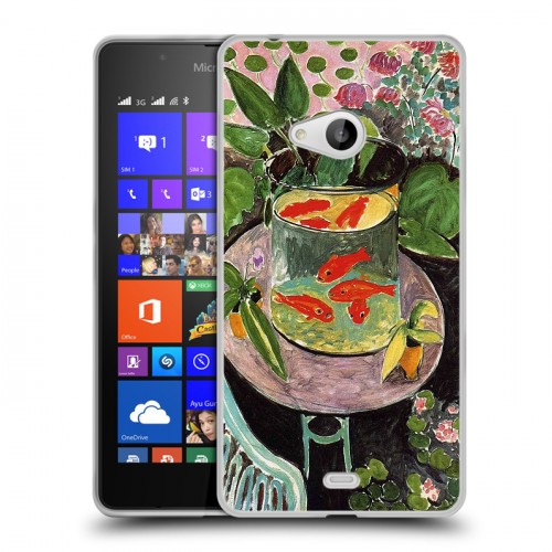 Дизайнерский пластиковый чехол для Microsoft Lumia 540