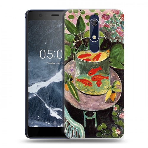 Дизайнерский пластиковый чехол для Nokia 5.1