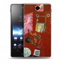 Дизайнерский пластиковый чехол для Sony Xperia TX