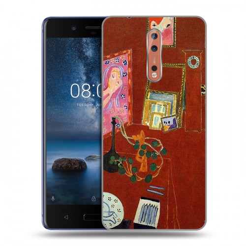 Дизайнерский пластиковый чехол для Nokia 8