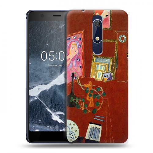 Дизайнерский пластиковый чехол для Nokia 5.1