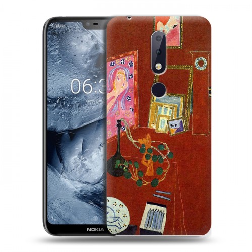 Дизайнерский пластиковый чехол для Nokia 6.1 Plus