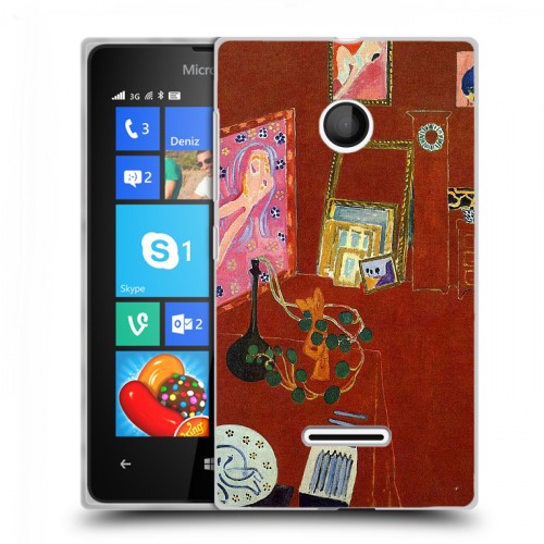 Дизайнерский пластиковый чехол для Microsoft Lumia 435