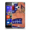 Дизайнерский пластиковый чехол для Microsoft Lumia 540