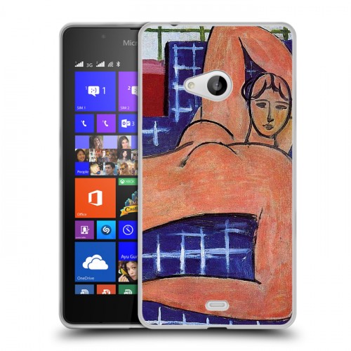 Дизайнерский пластиковый чехол для Microsoft Lumia 540