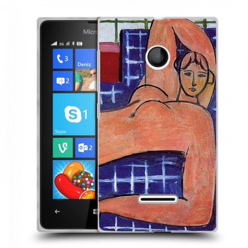 Дизайнерский пластиковый чехол для Microsoft Lumia 435