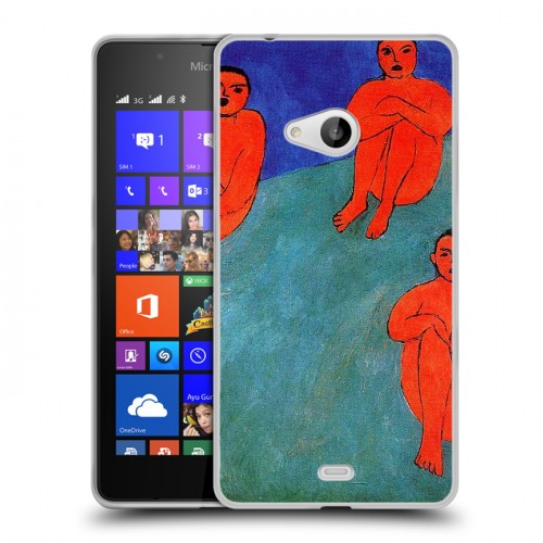 Дизайнерский пластиковый чехол для Microsoft Lumia 540