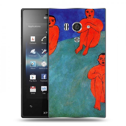 Дизайнерский пластиковый чехол для Sony Xperia acro S