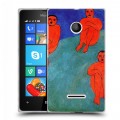 Дизайнерский пластиковый чехол для Microsoft Lumia 435