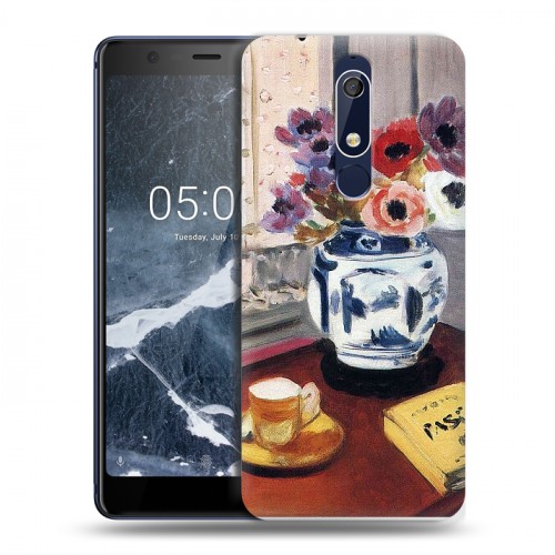 Дизайнерский пластиковый чехол для Nokia 5.1