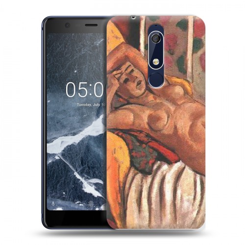 Дизайнерский пластиковый чехол для Nokia 5.1