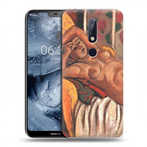 Дизайнерский пластиковый чехол для Nokia 6.1 Plus