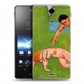 Дизайнерский пластиковый чехол для Sony Xperia TX