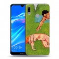 Дизайнерский пластиковый чехол для Huawei Y6 (2019)