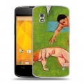 Дизайнерский пластиковый чехол для LG Google Nexus 4