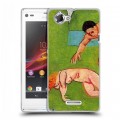 Дизайнерский пластиковый чехол для Sony Xperia L