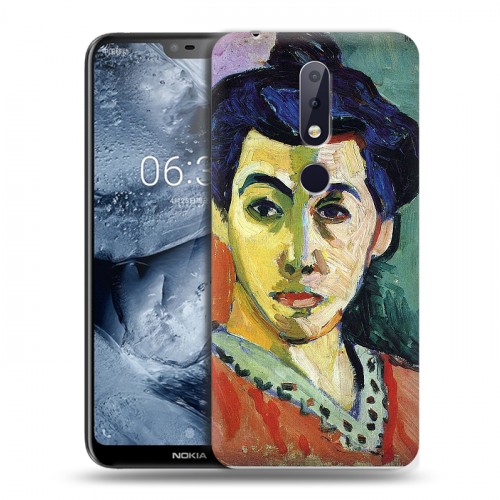 Дизайнерский пластиковый чехол для Nokia 6.1 Plus