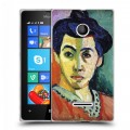 Дизайнерский пластиковый чехол для Microsoft Lumia 435