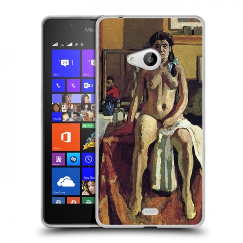 Дизайнерский пластиковый чехол для Microsoft Lumia 540