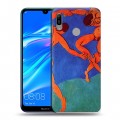 Дизайнерский пластиковый чехол для Huawei Y6 (2019)