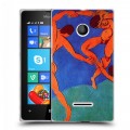 Дизайнерский пластиковый чехол для Microsoft Lumia 435