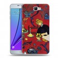 Дизайнерский пластиковый чехол для Samsung Galaxy Note 2