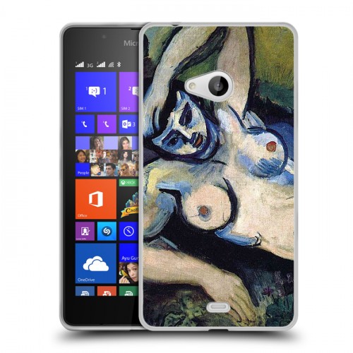 Дизайнерский пластиковый чехол для Microsoft Lumia 540