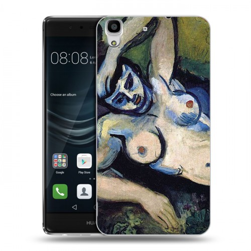 Дизайнерский пластиковый чехол для Huawei Y6II