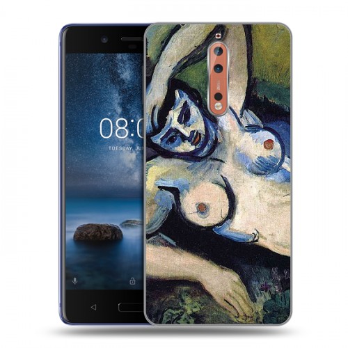 Дизайнерский пластиковый чехол для Nokia 8