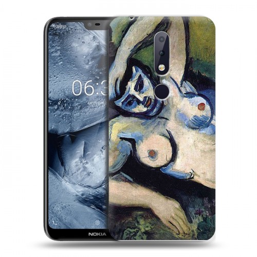 Дизайнерский пластиковый чехол для Nokia 6.1 Plus