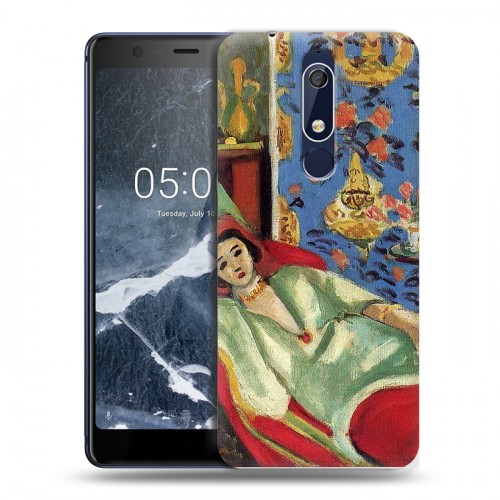 Дизайнерский пластиковый чехол для Nokia 5.1