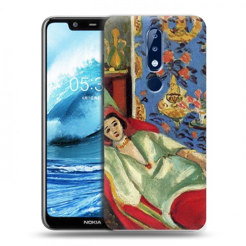 Дизайнерский силиконовый чехол для Nokia 5.1 Plus