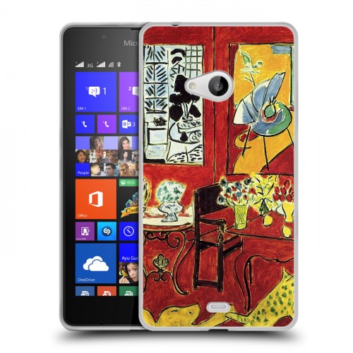 Дизайнерский пластиковый чехол для Microsoft Lumia 540