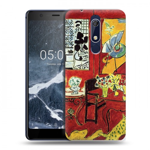 Дизайнерский пластиковый чехол для Nokia 5.1