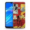 Дизайнерский пластиковый чехол для Huawei Y6 (2019)