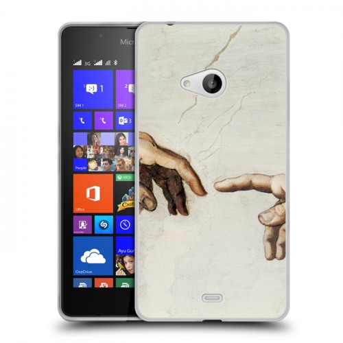 Дизайнерский пластиковый чехол для Microsoft Lumia 540