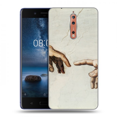 Дизайнерский пластиковый чехол для Nokia 8