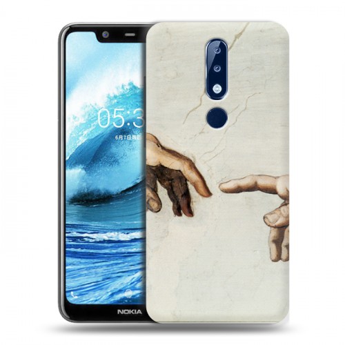 Дизайнерский силиконовый чехол для Nokia 5.1 Plus