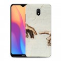 Дизайнерский силиконовый с усиленными углами чехол для Xiaomi RedMi 8A