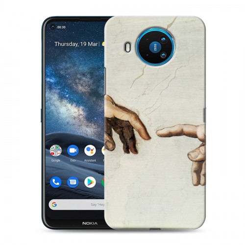 Дизайнерский пластиковый чехол для Nokia 8.3