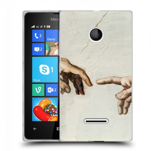 Дизайнерский пластиковый чехол для Microsoft Lumia 435