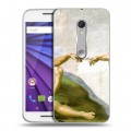 Дизайнерский пластиковый чехол для Lenovo Moto G