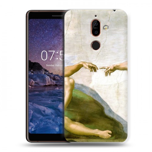 Дизайнерский пластиковый чехол для Nokia 7 Plus