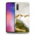 Дизайнерский силиконовый с усиленными углами чехол для Xiaomi Mi9