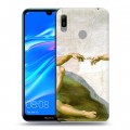 Дизайнерский пластиковый чехол для Huawei Y6 (2019)