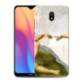 Дизайнерский силиконовый с усиленными углами чехол для Xiaomi RedMi 8A