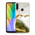 Дизайнерский пластиковый чехол для Huawei Y6p